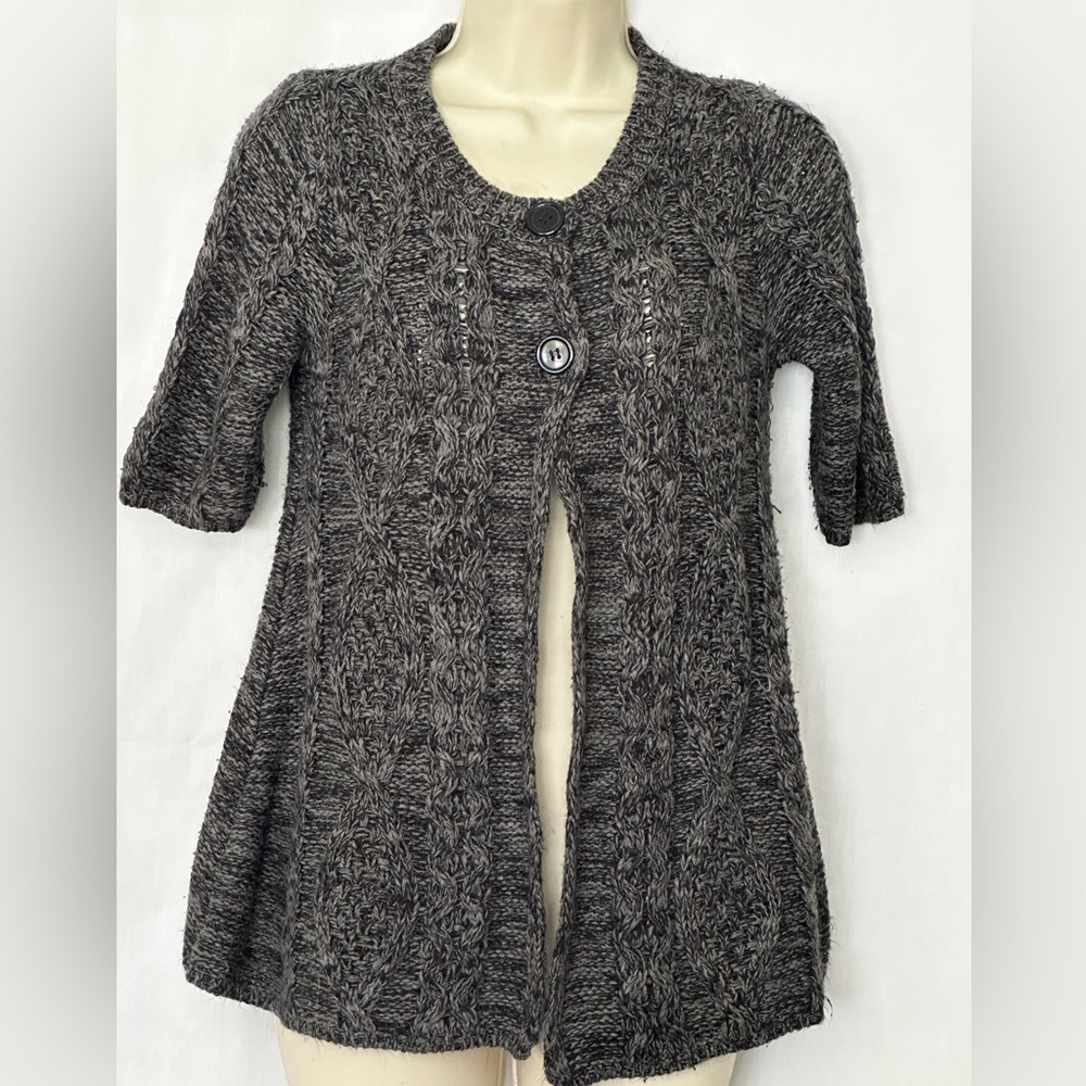 3/$15 Pink Cardigan Women’s Gray Cardigan Sweater Size M